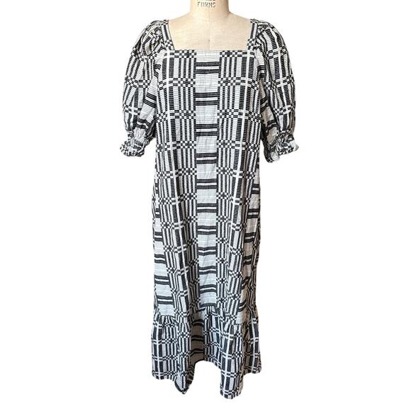 Nikki Chasin x The House That Lars Built Zoom Dress Licorice Astrid Weave Large - Picture 1 of 7